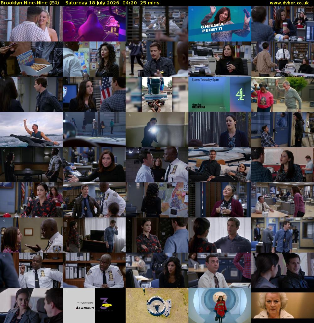 Brooklyn Nine-Nine (E4) Saturday 18 July 2026 04:20 - 04:45