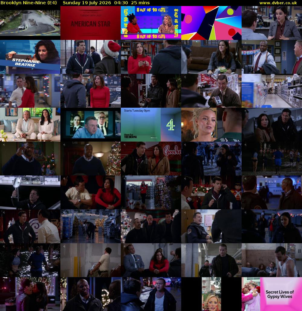 Brooklyn Nine-Nine (E4) Sunday 19 July 2026 04:30 - 04:55