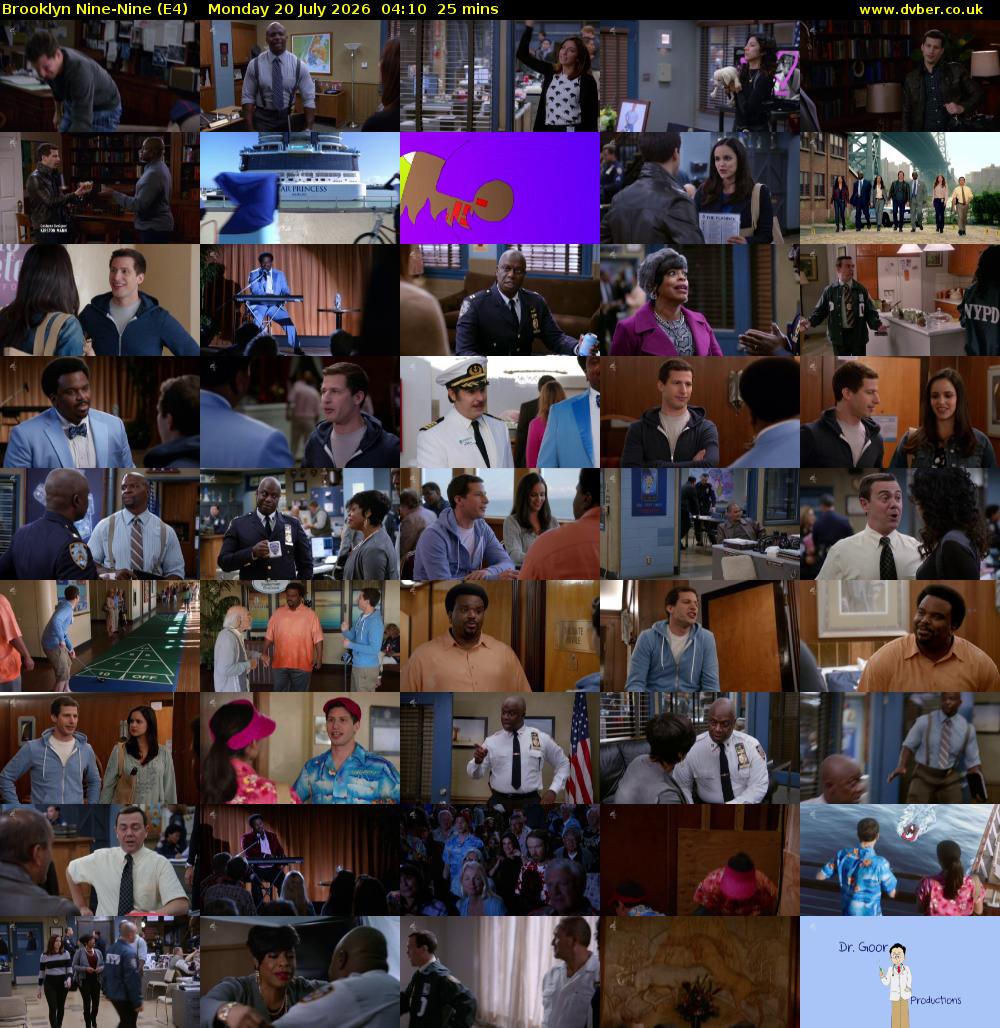 Brooklyn Nine-Nine (E4) Monday 20 July 2026 04:10 - 04:35