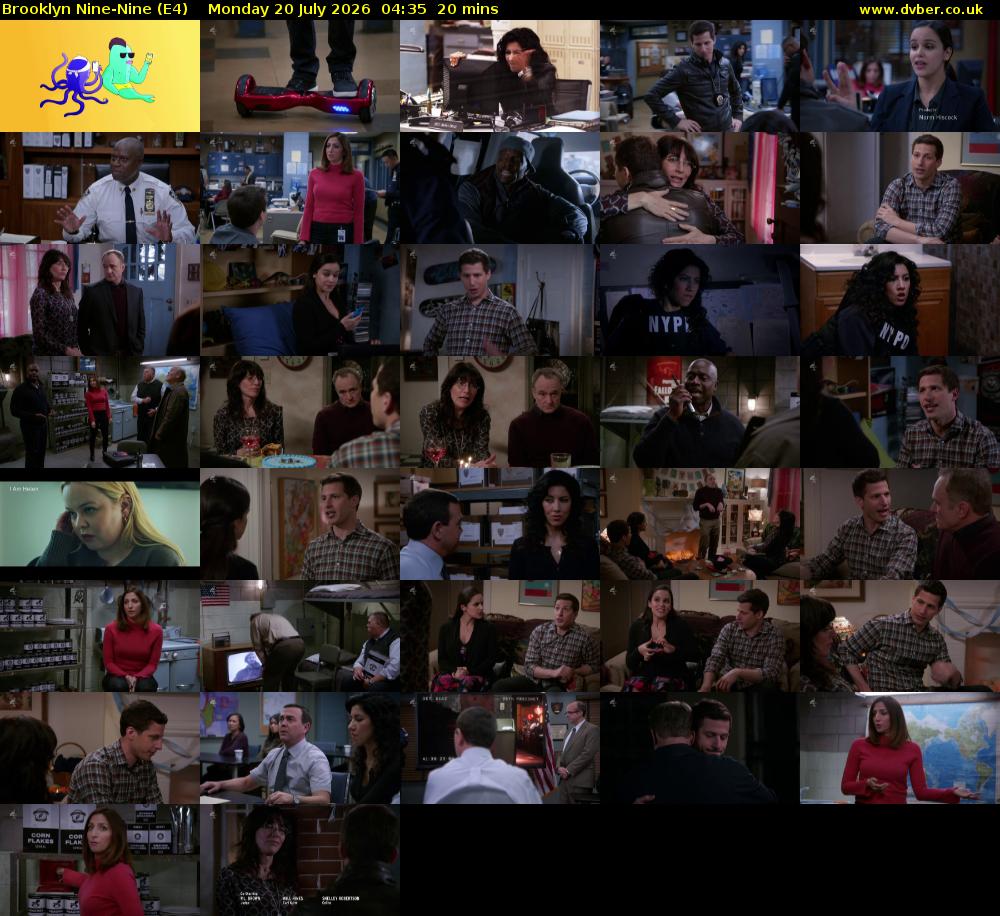 Brooklyn Nine-Nine (E4) Monday 20 July 2026 04:35 - 04:55