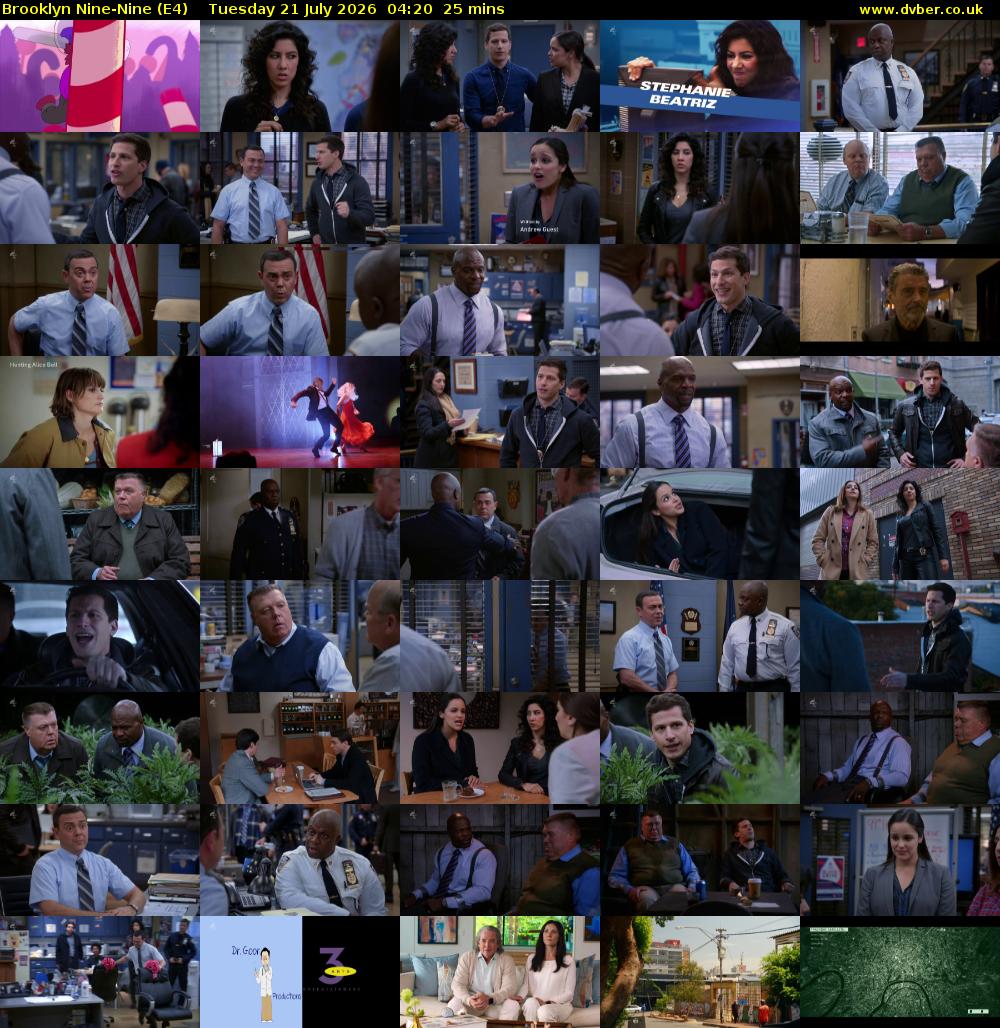 Brooklyn Nine-Nine (E4) Tuesday 21 July 2026 04:20 - 04:45