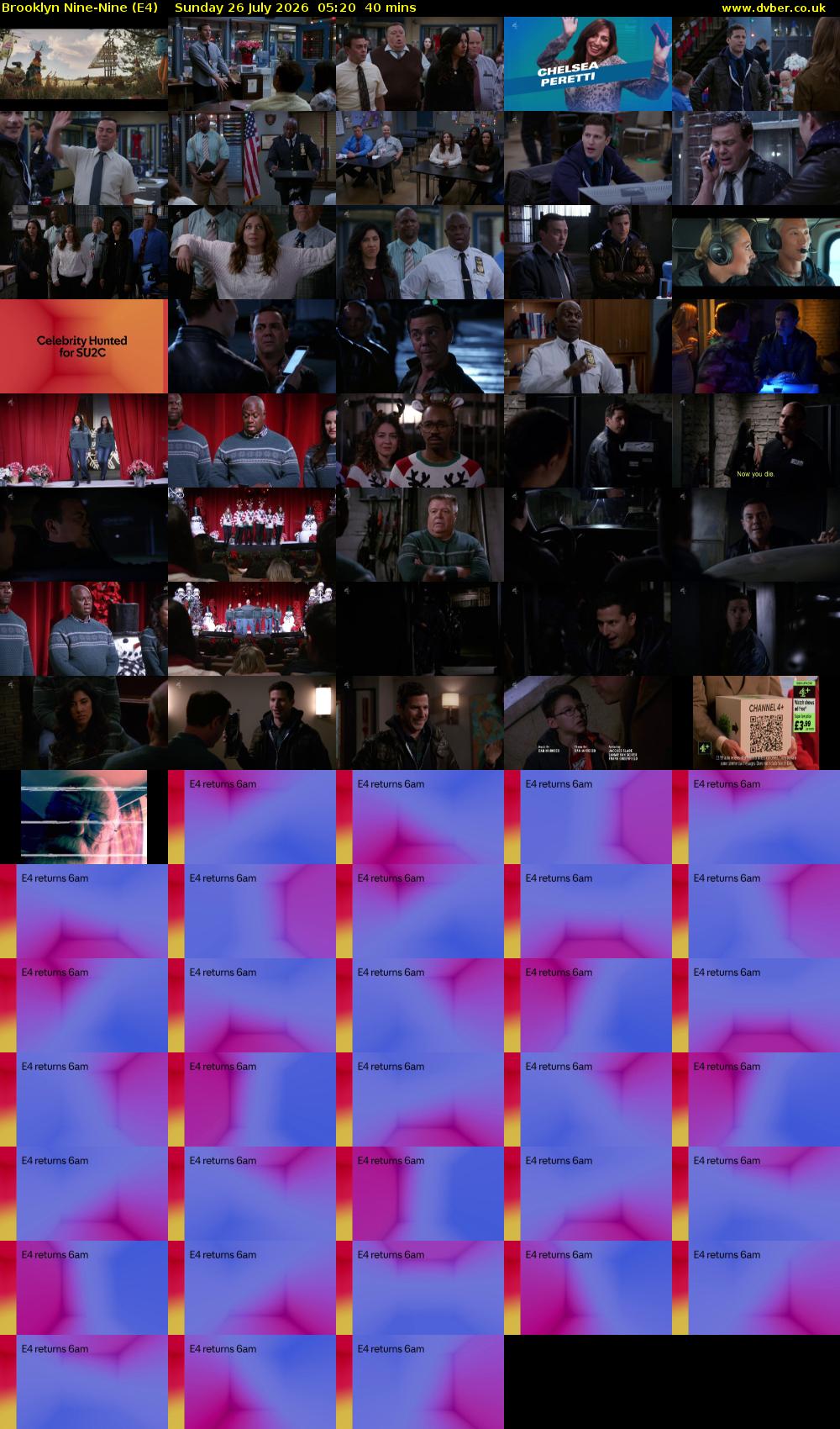 Brooklyn Nine-Nine (E4) Sunday 26 July 2026 05:20 - 06:00