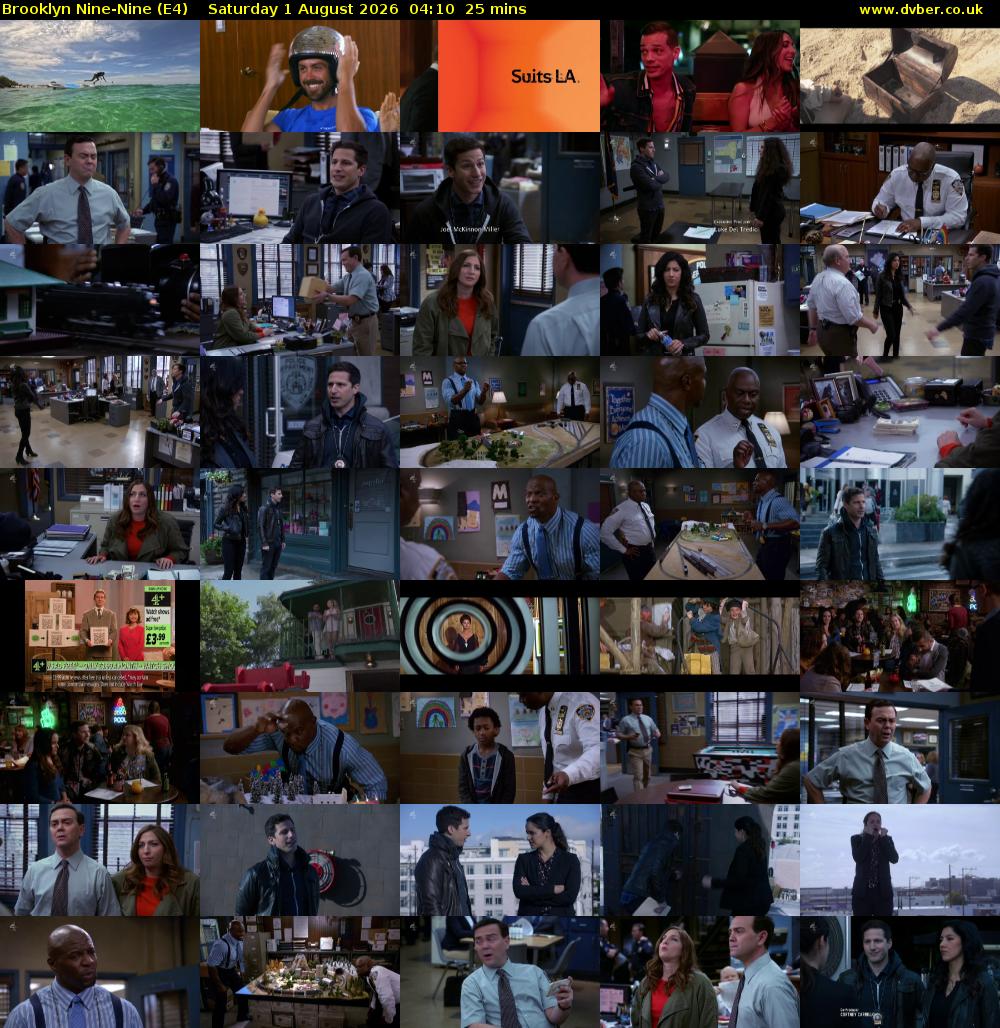 Brooklyn Nine-Nine (E4) Saturday 1 August 2026 04:10 - 04:35
