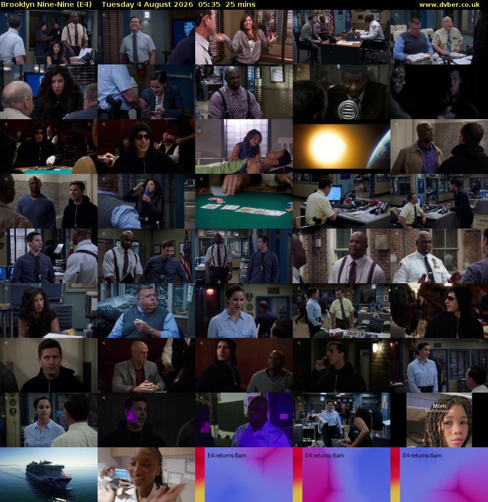 Brooklyn Nine-Nine (E4) Tuesday 4 August 2026 05:35 - 06:00