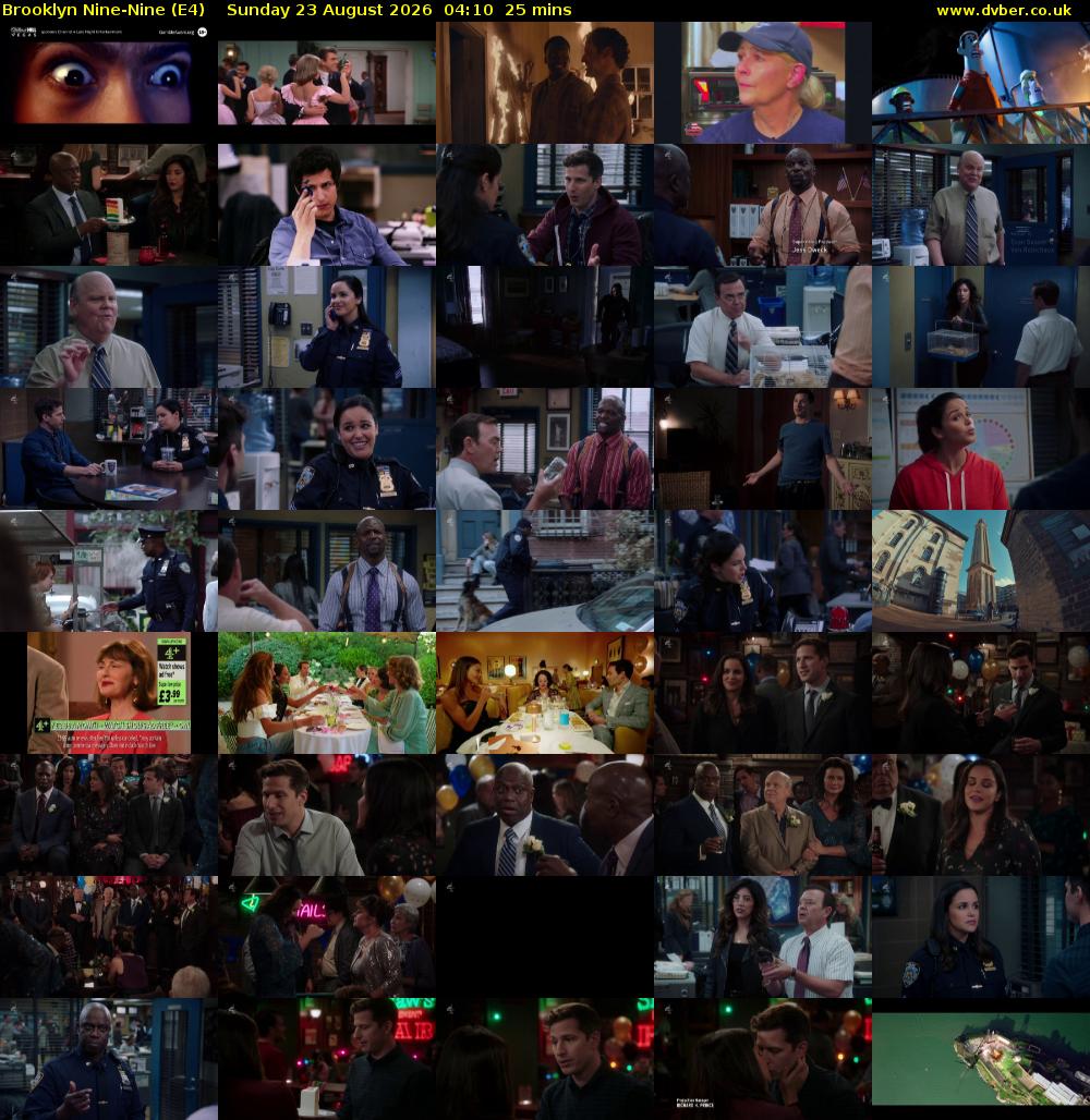 Brooklyn Nine-Nine (E4) Sunday 23 August 2026 04:10 - 04:35
