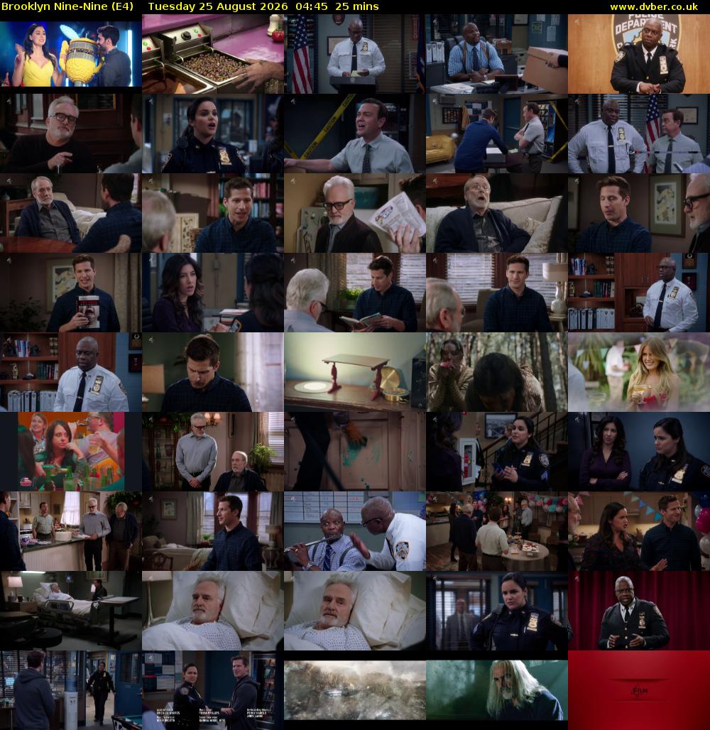 Brooklyn Nine-Nine (E4) Tuesday 25 August 2026 04:45 - 05:10