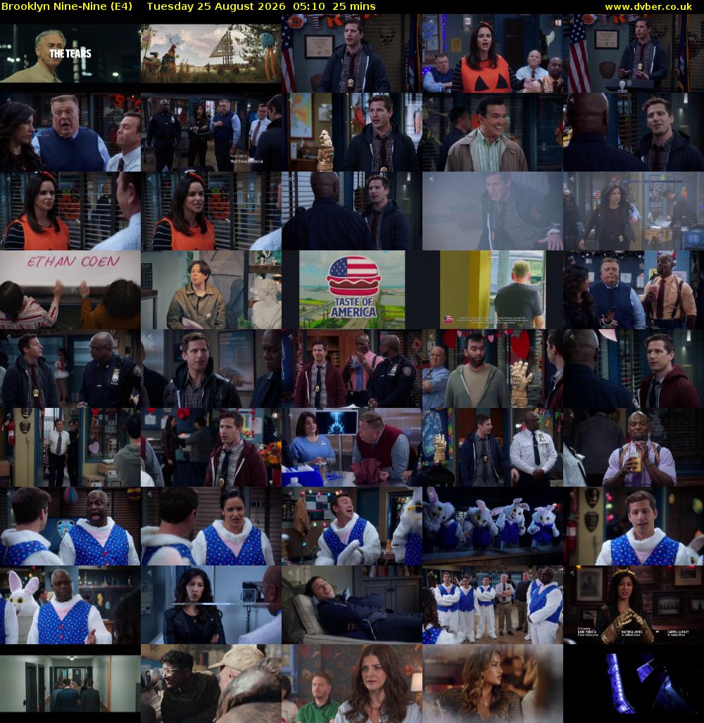Brooklyn Nine-Nine (E4) Tuesday 25 August 2026 05:10 - 05:35