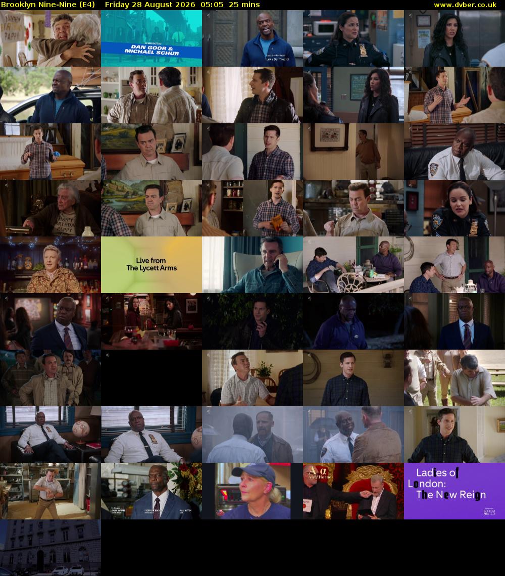 Brooklyn Nine-Nine (E4) Friday 28 August 2026 05:05 - 05:30