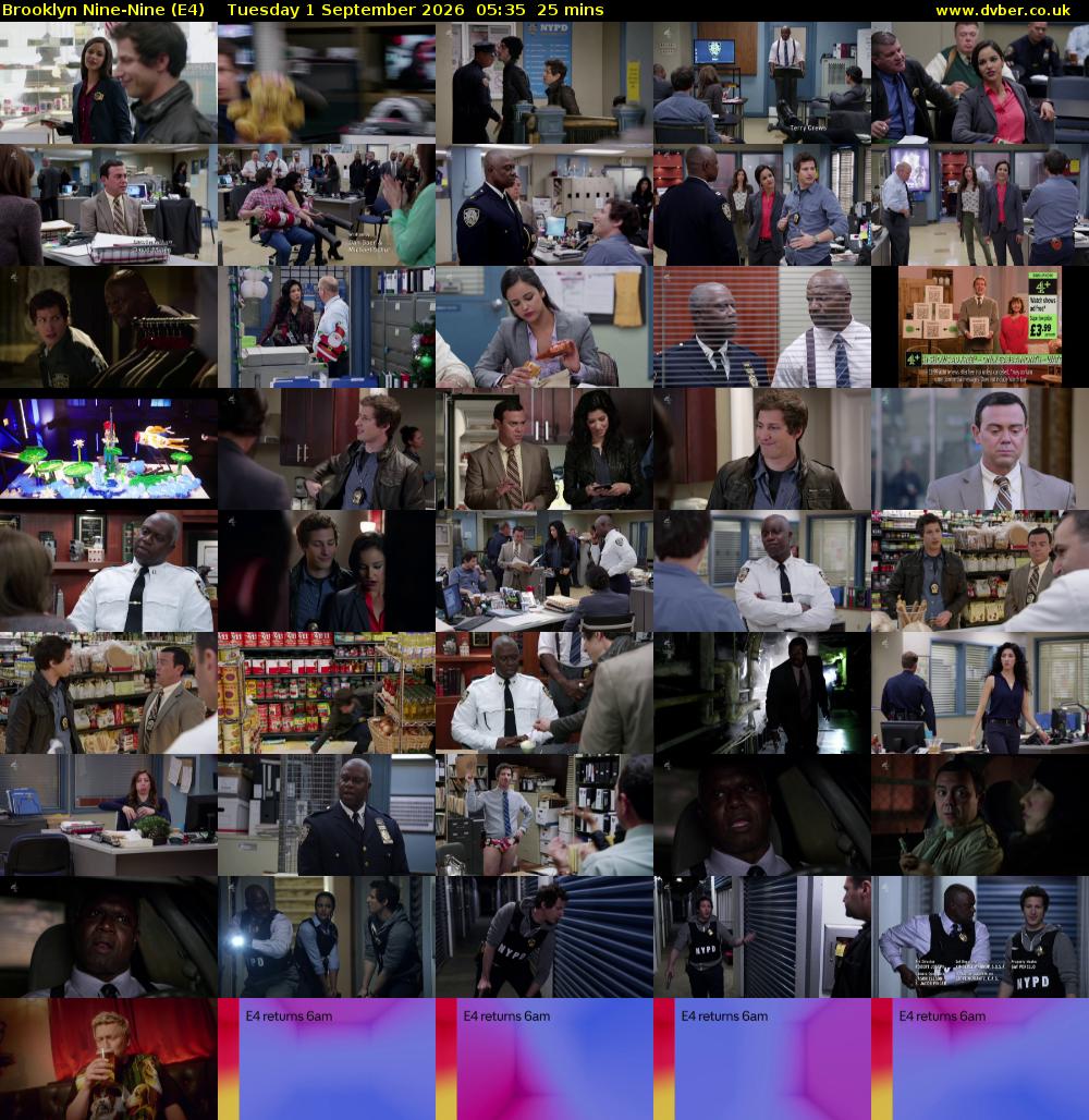 Brooklyn Nine-Nine (E4) Tuesday 1 September 2026 05:35 - 06:00
