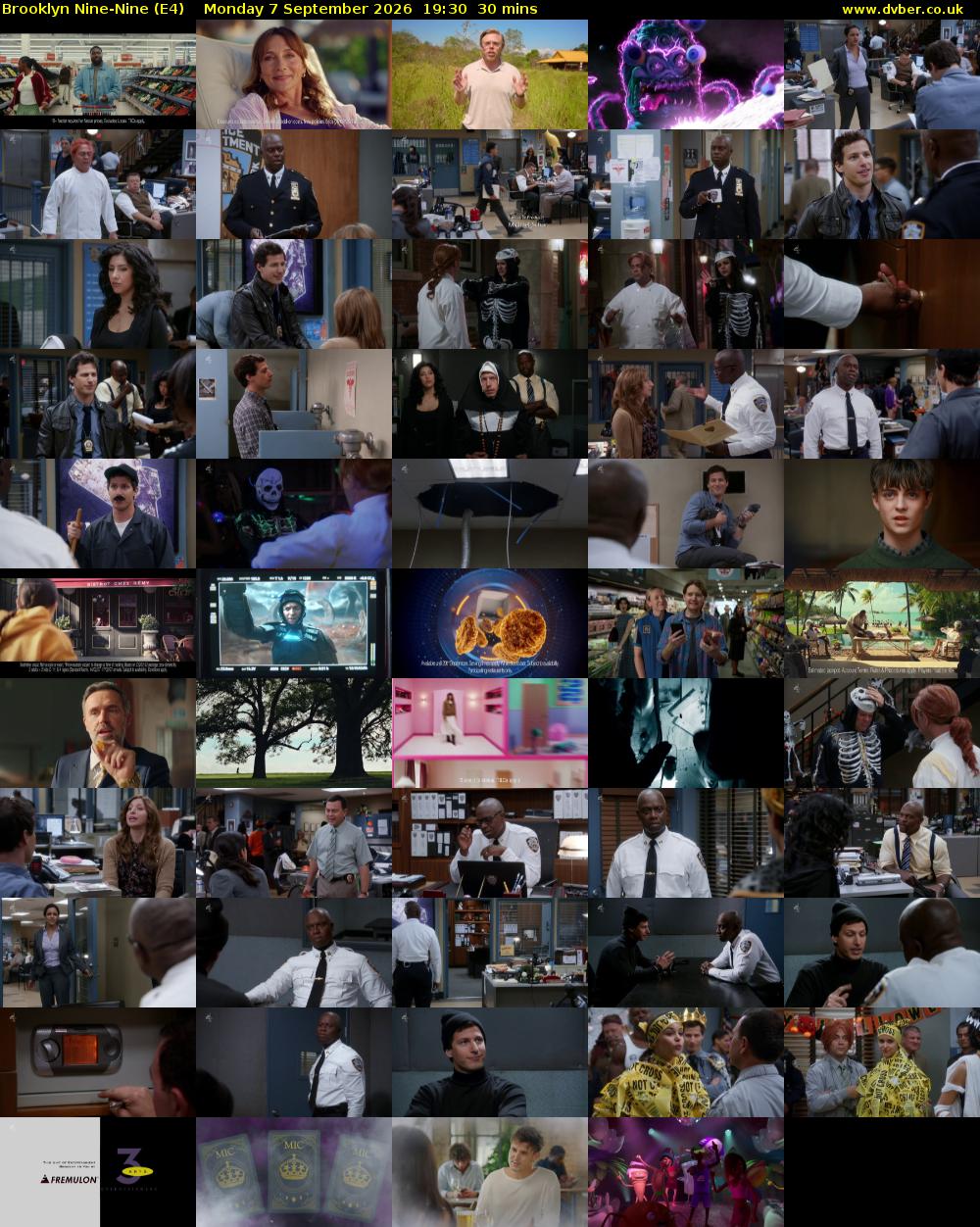 Brooklyn Nine-Nine (E4) Monday 7 September 2026 19:30 - 20:00