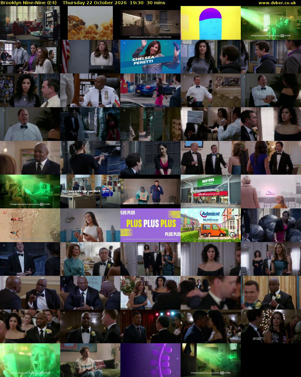Brooklyn Nine-Nine (E4) Thursday 22 October 2026 19:30 - 20:00