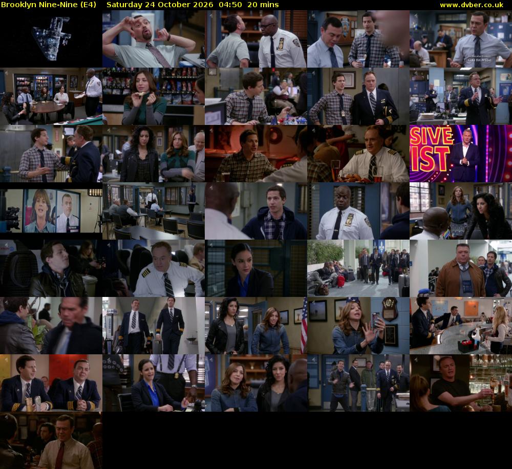 Brooklyn Nine-Nine (E4) Saturday 24 October 2026 04:50 - 05:10