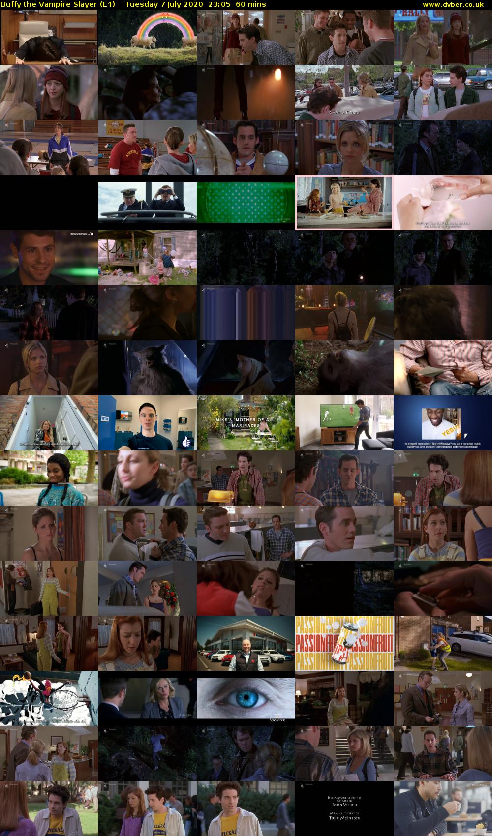 Buffy the Vampire Slayer (E4) Tuesday 7 July 2020 23:05 - 00:05
