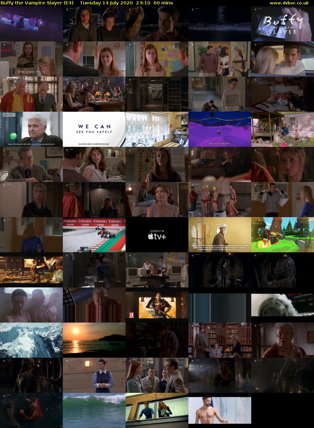 Buffy the Vampire Slayer (E4) Tuesday 14 July 2020 23:10 - 00:10