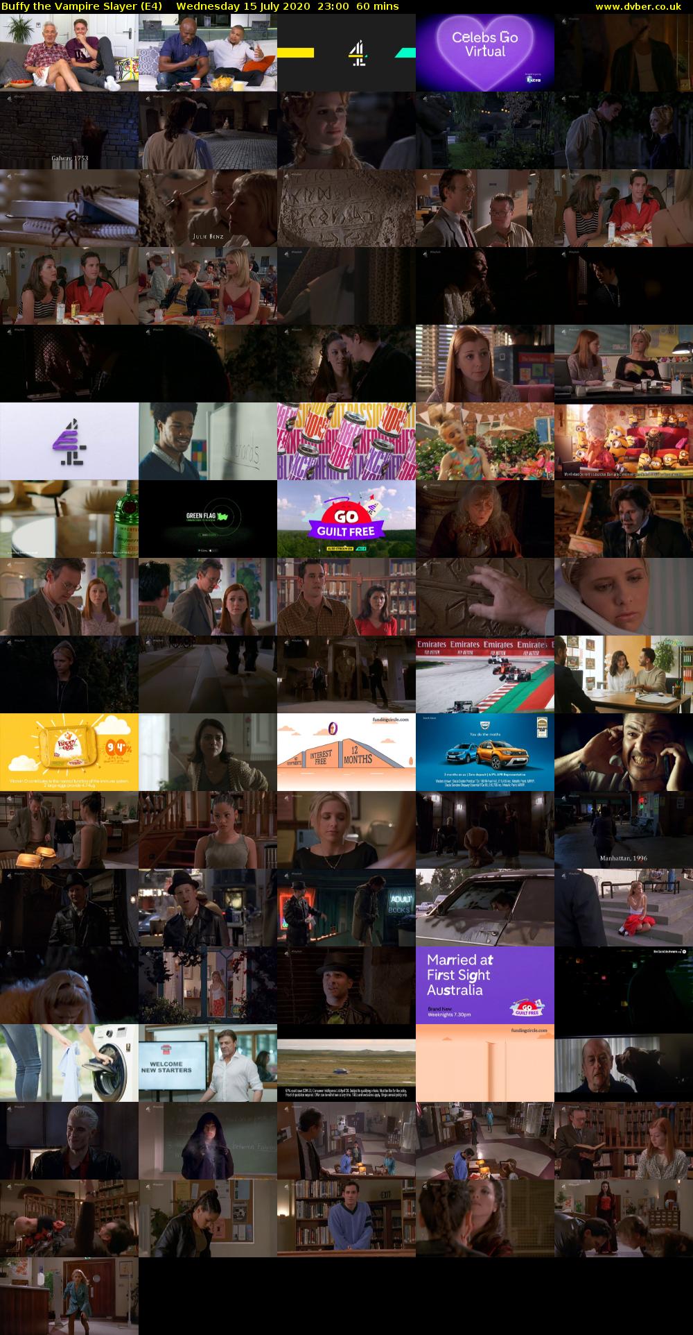 Buffy the Vampire Slayer (E4) Wednesday 15 July 2020 23:00 - 00:00