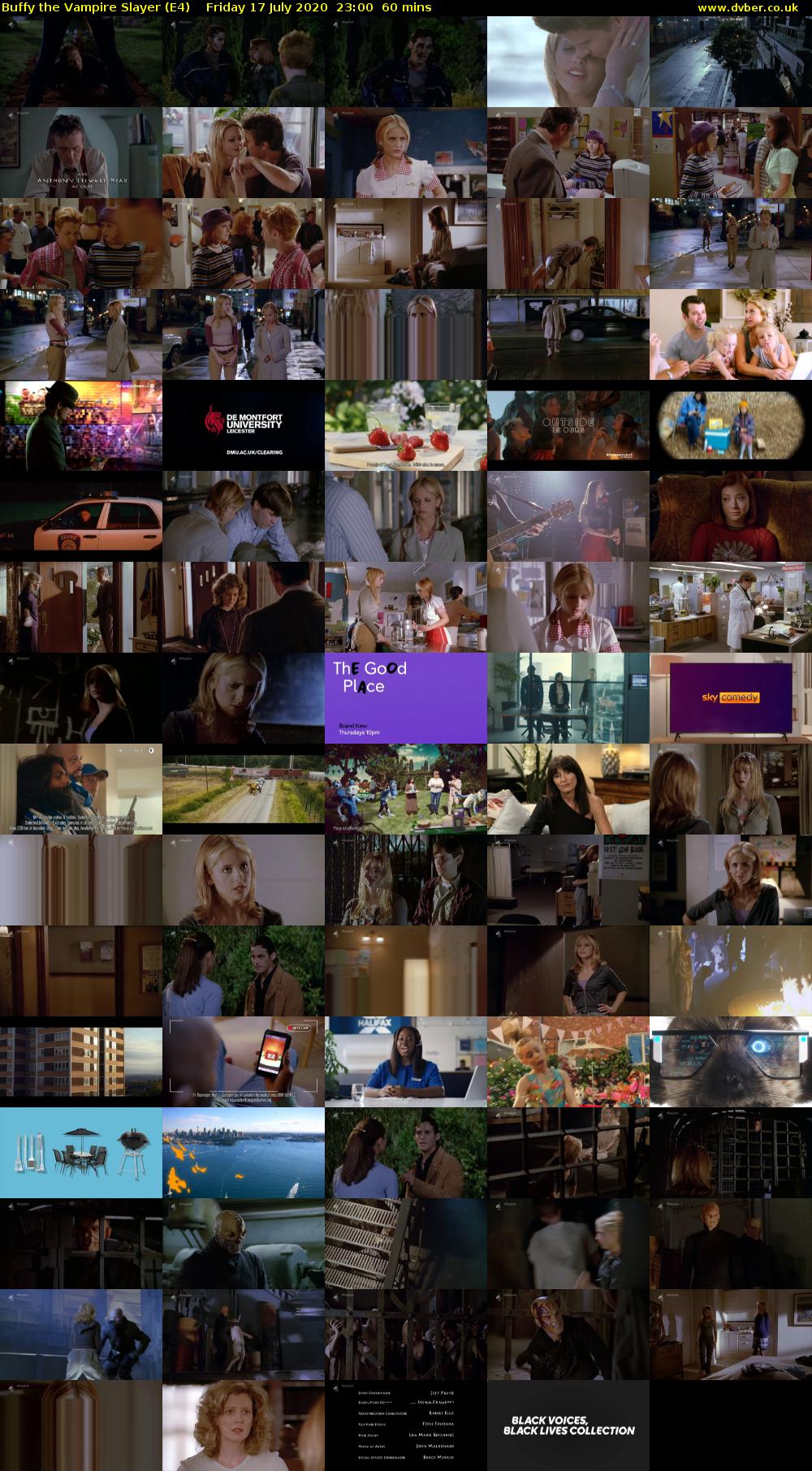Buffy the Vampire Slayer (E4) Friday 17 July 2020 23:00 - 00:00