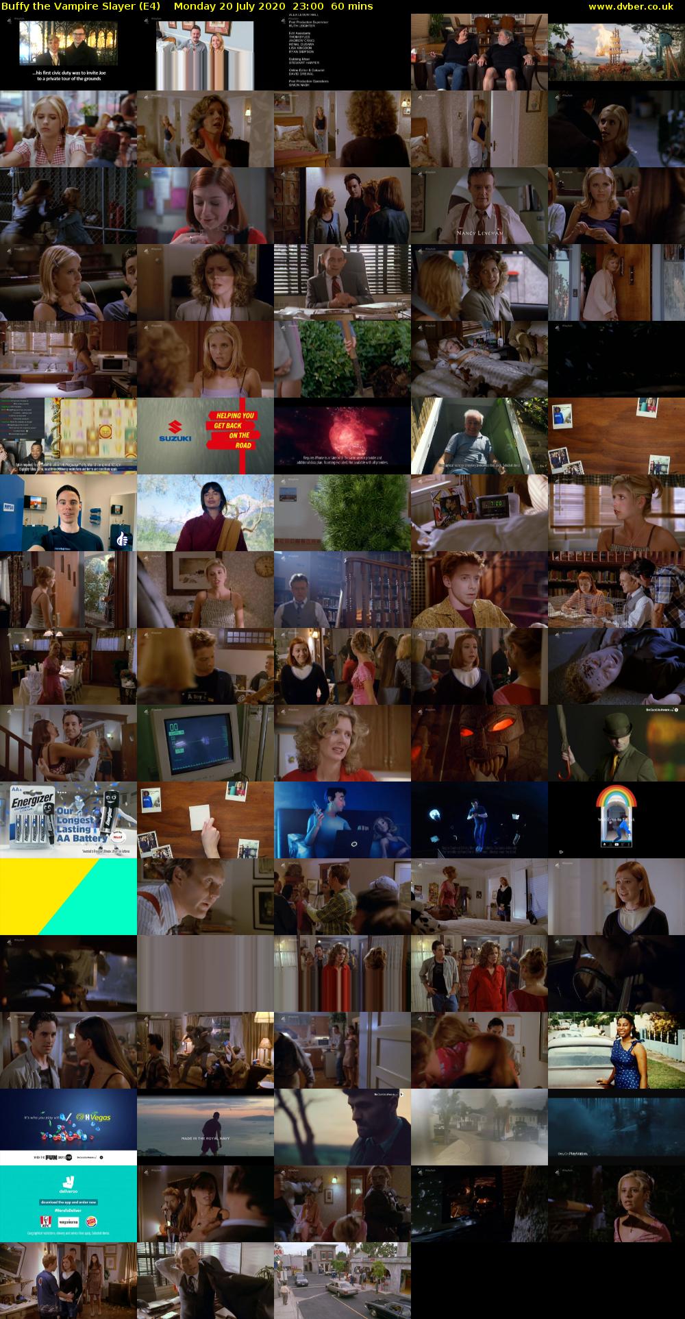Buffy the Vampire Slayer (E4) Monday 20 July 2020 23:00 - 00:00