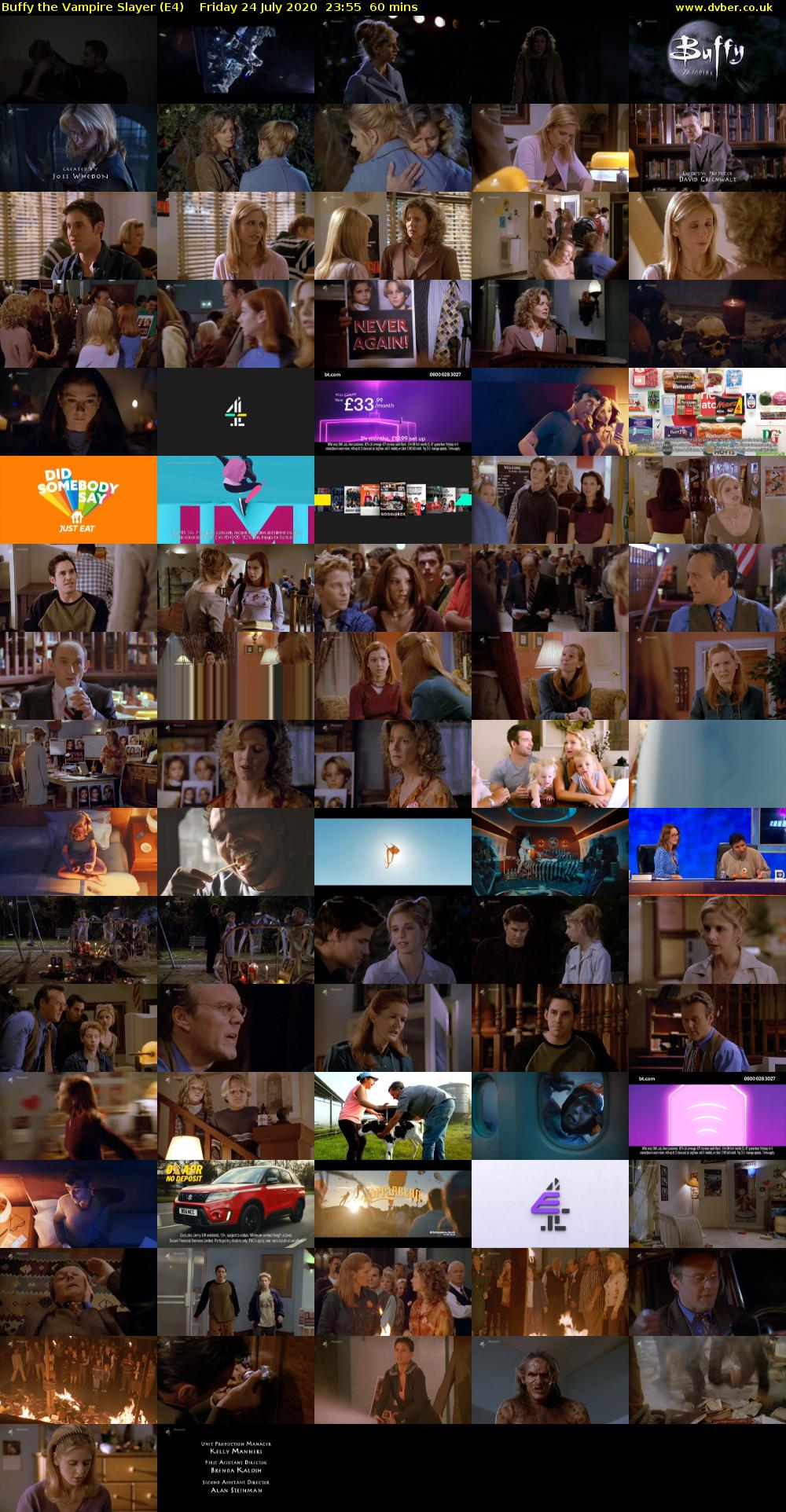 Buffy the Vampire Slayer (E4) Friday 24 July 2020 23:55 - 00:55