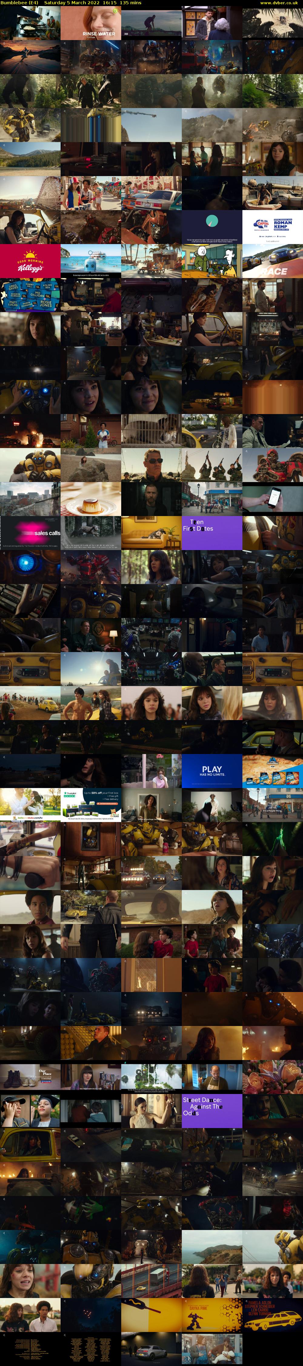 Bumblebee (E4) Saturday 5 March 2022 16:15 - 18:30