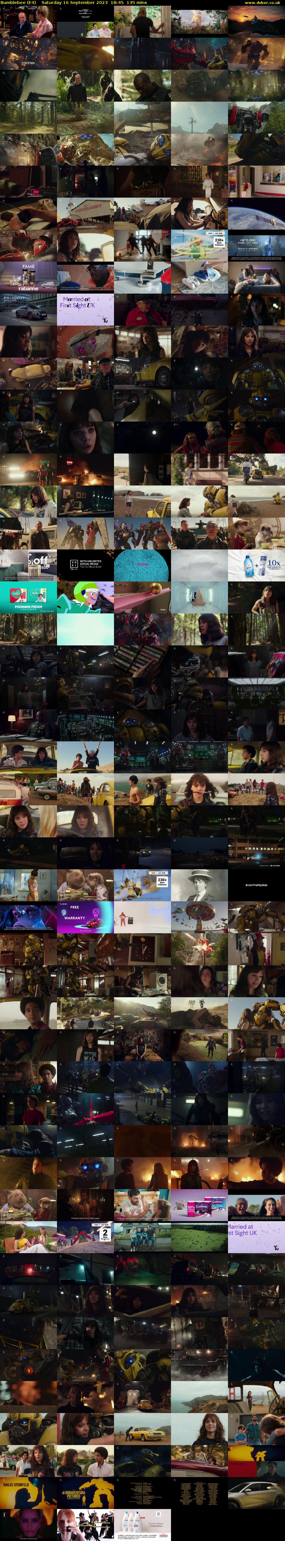 Bumblebee (E4) Saturday 16 September 2023 18:45 - 21:00