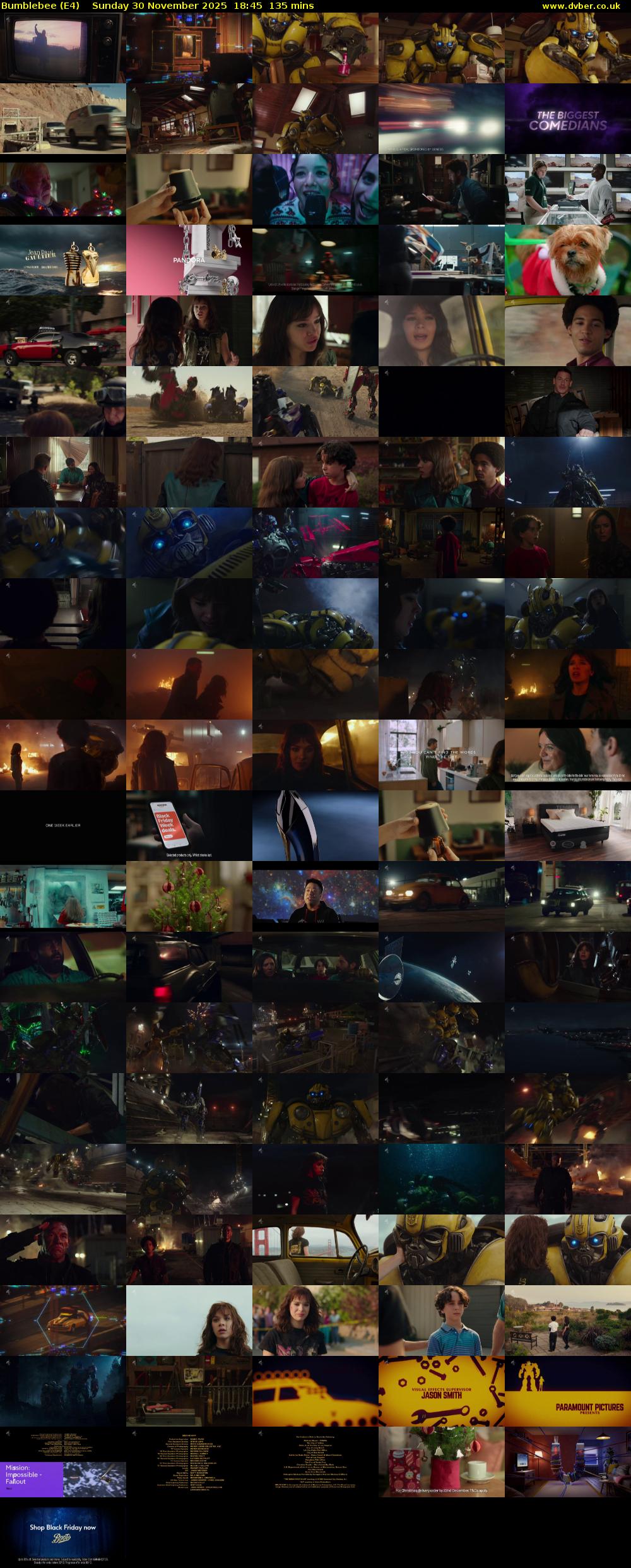 Bumblebee (E4) Sunday 30 November 2025 18:45 - 21:00