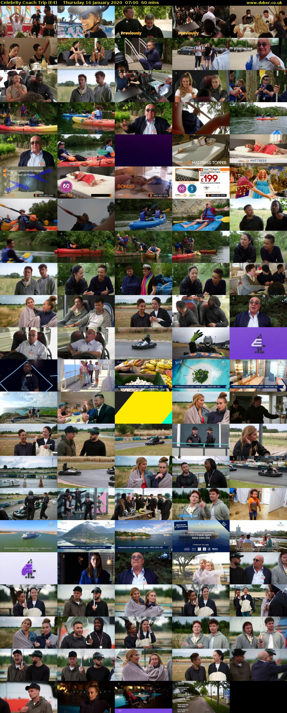 Celebrity Coach Trip (E4) Thursday 16 January 2020 07:00 - 08:00