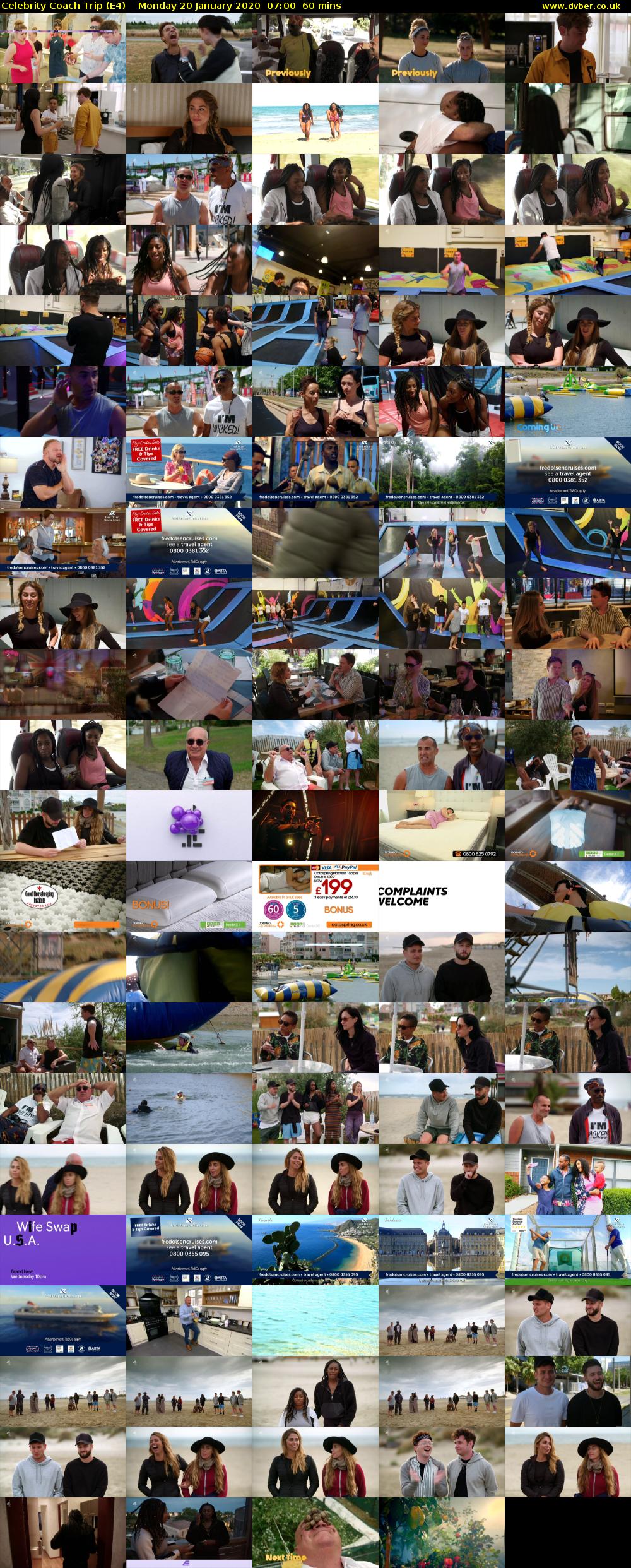 Celebrity Coach Trip (E4) Monday 20 January 2020 07:00 - 08:00