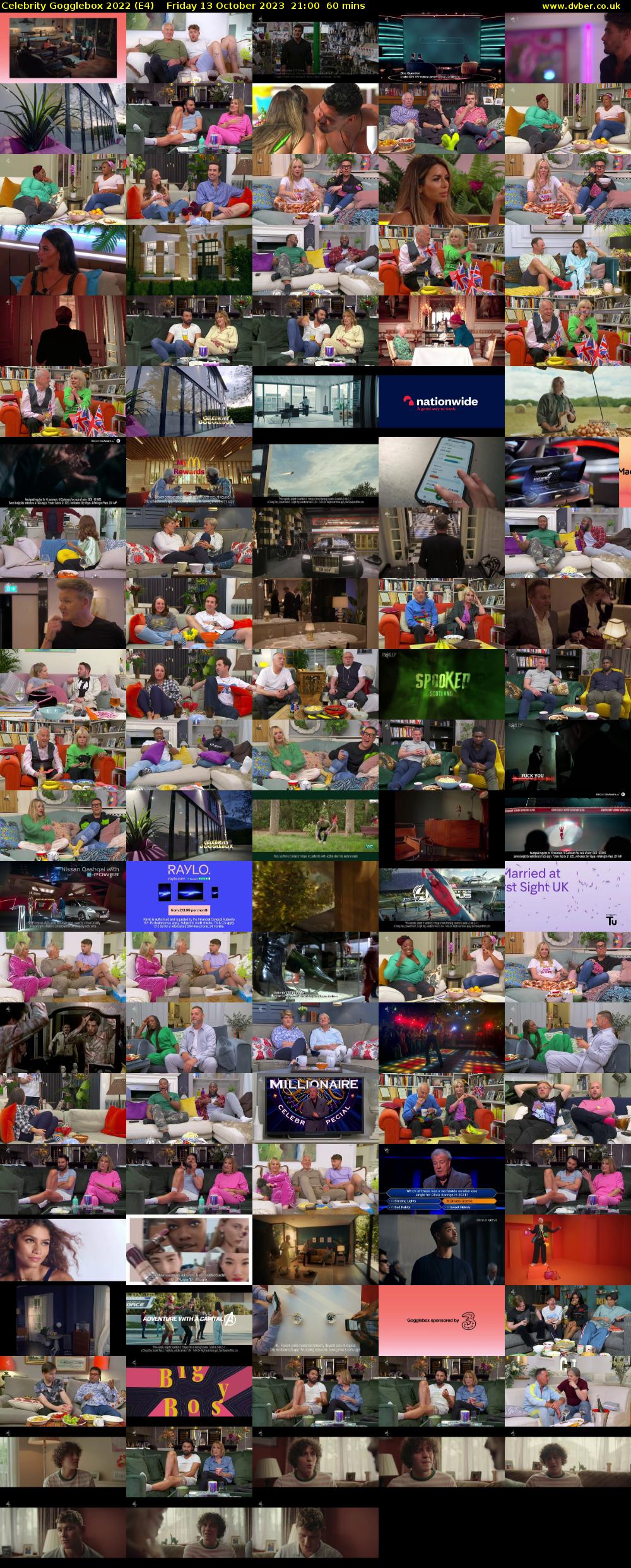 Celebrity Gogglebox 2022 (E4) Friday 13 October 2023 21:00 - 22:00