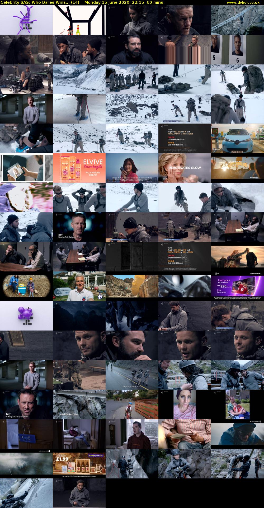 Celebrity SAS: Who Dares Wins... (E4) Monday 15 June 2020 22:15 - 23:15