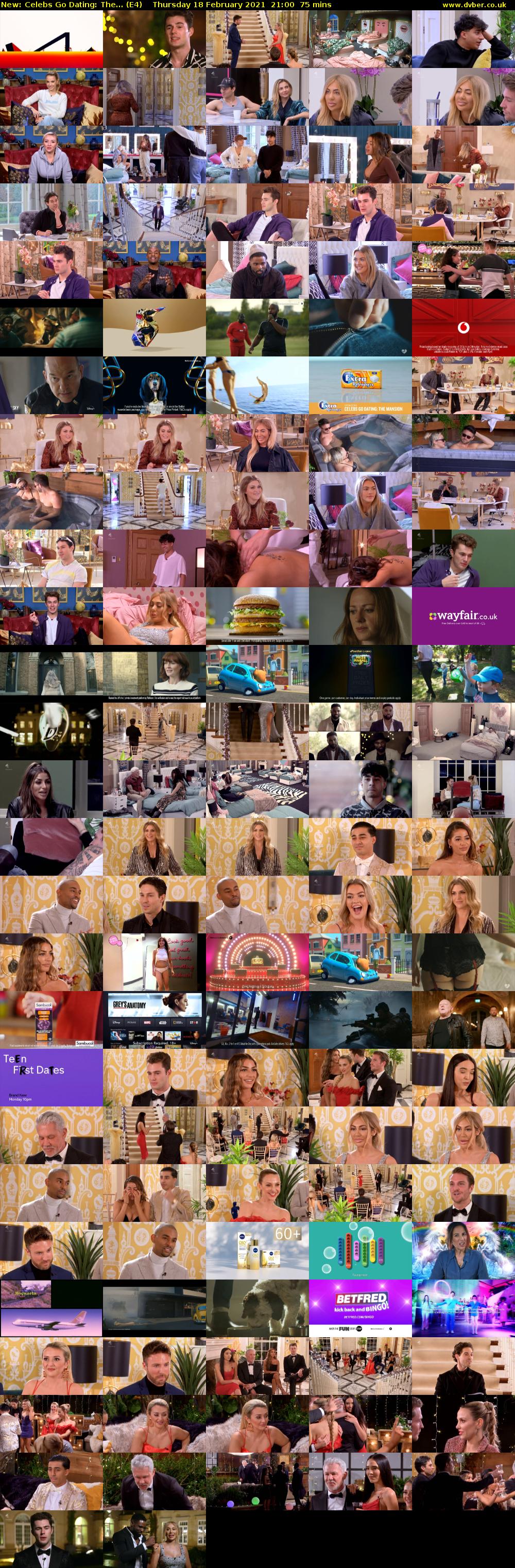 Celebs Go Dating: The... (E4) Thursday 18 February 2021 21:00 - 22:15