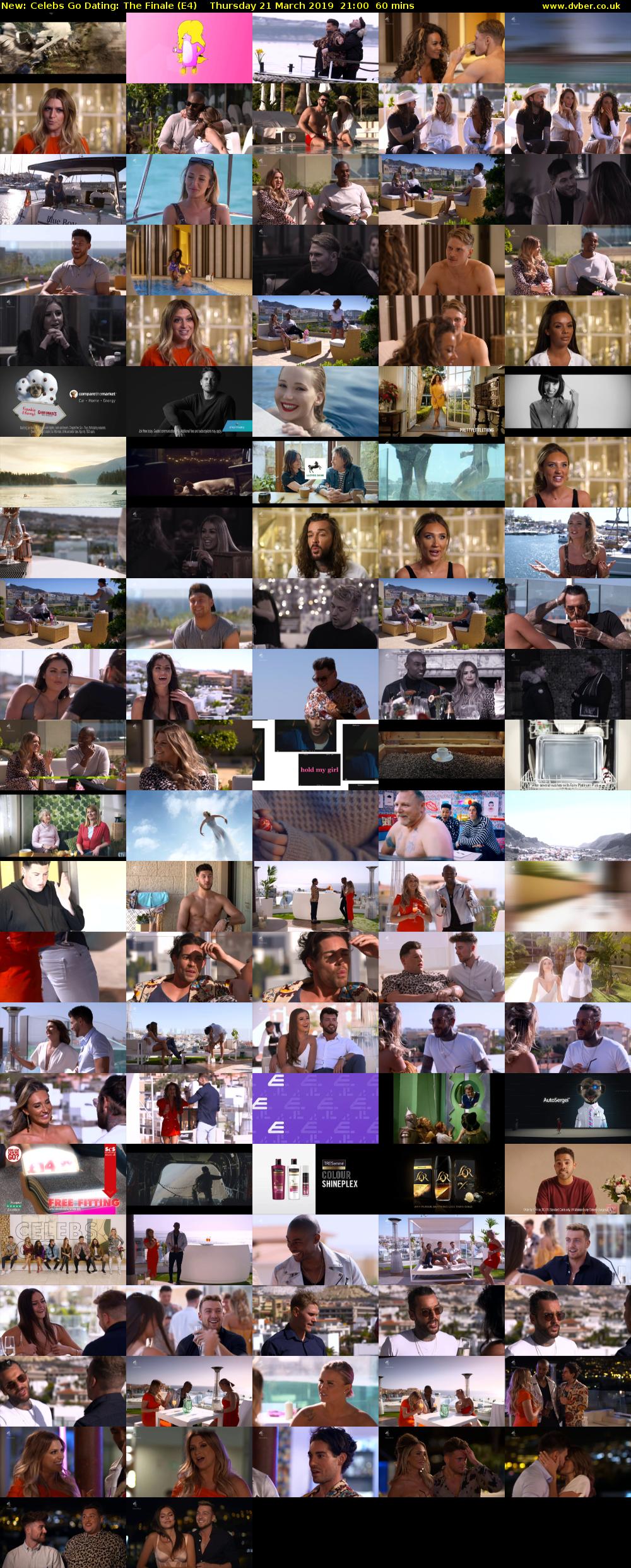Celebs Go Dating: The Finale (E4) Thursday 21 March 2019 21:00 - 22:00