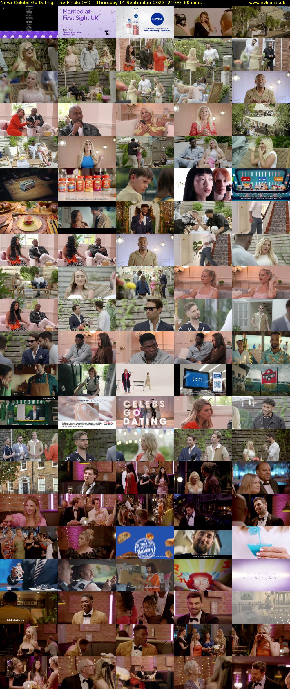 Celebs Go Dating: The Finale (E4) Thursday 14 September 2023 21:00 - 22:00