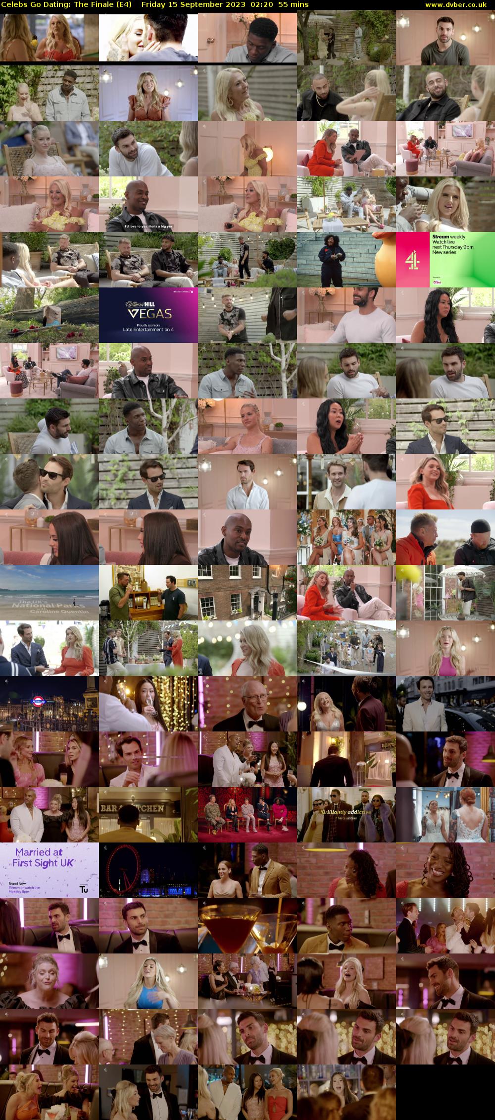 Celebs Go Dating: The Finale (E4) Friday 15 September 2023 02:20 - 03:15