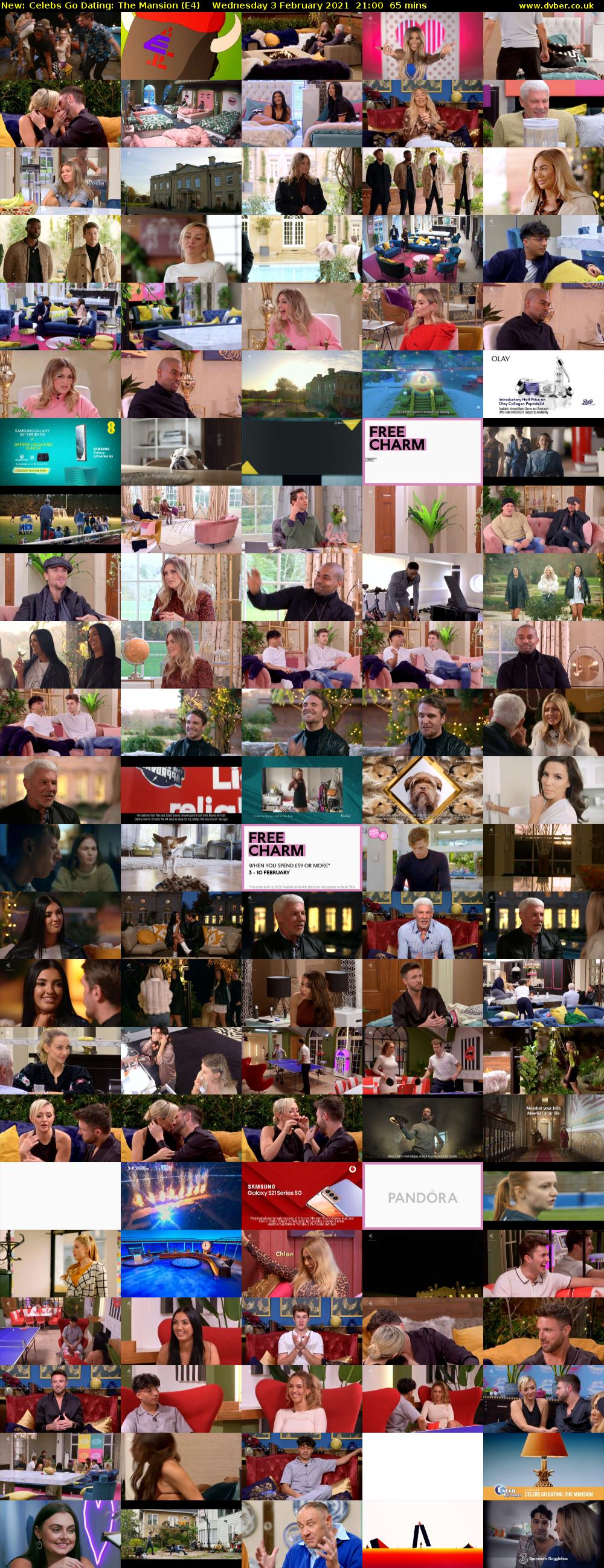Celebs Go Dating: The Mansion (E4) Wednesday 3 February 2021 21:00 - 22:05