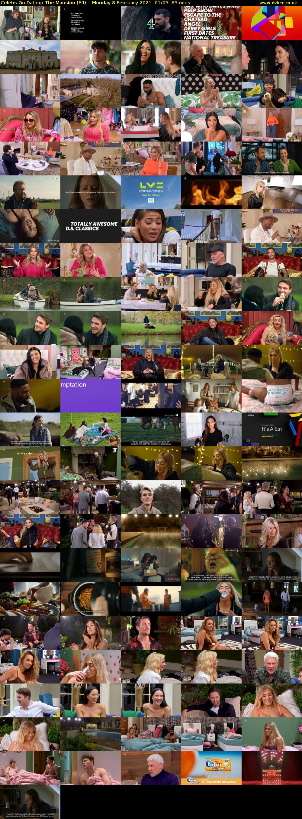 Celebs Go Dating: The Mansion (E4) Monday 8 February 2021 01:05 - 02:10