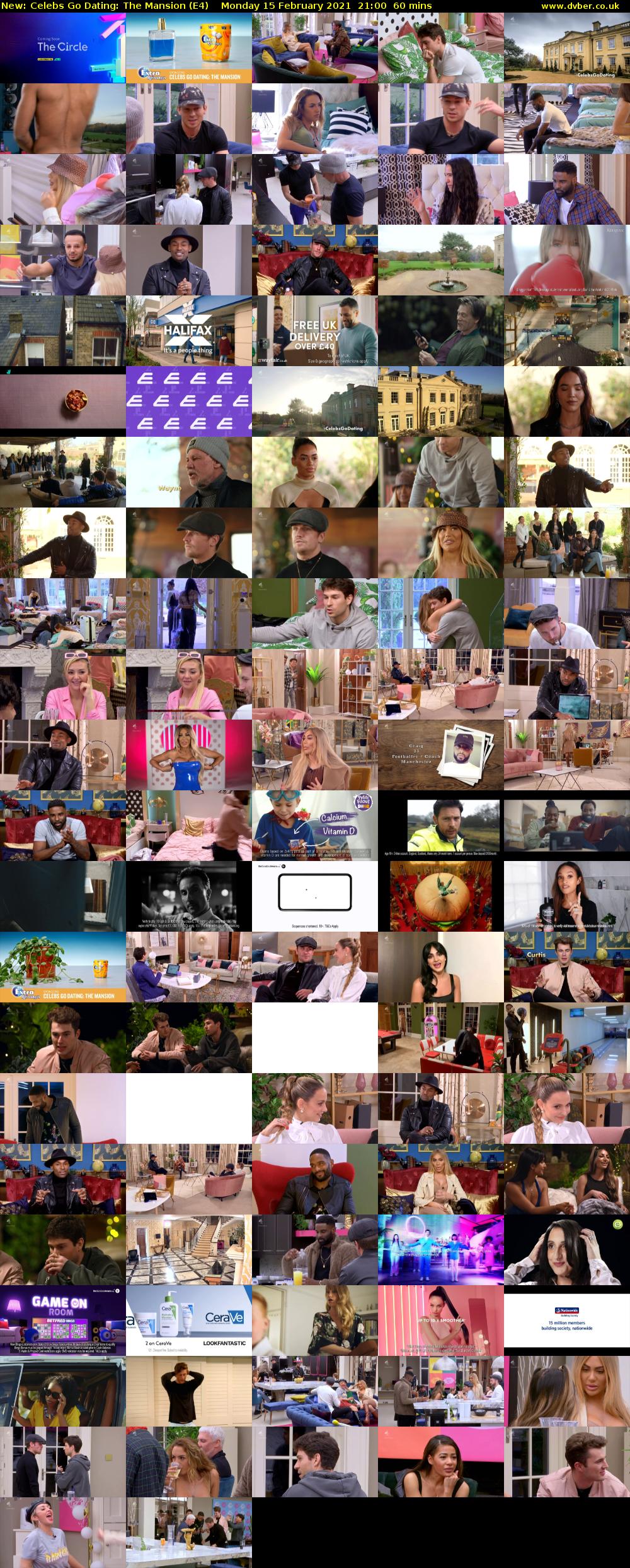 Celebs Go Dating: The Mansion (E4) Monday 15 February 2021 21:00 - 22:00