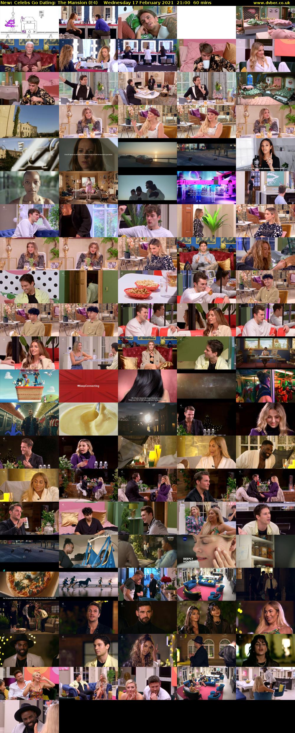 Celebs Go Dating: The Mansion (E4) Wednesday 17 February 2021 21:00 - 22:00