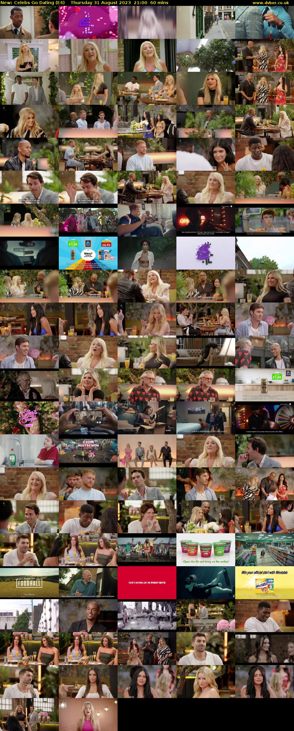 Celebs Go Dating (E4) Thursday 31 August 2023 21:00 - 22:00