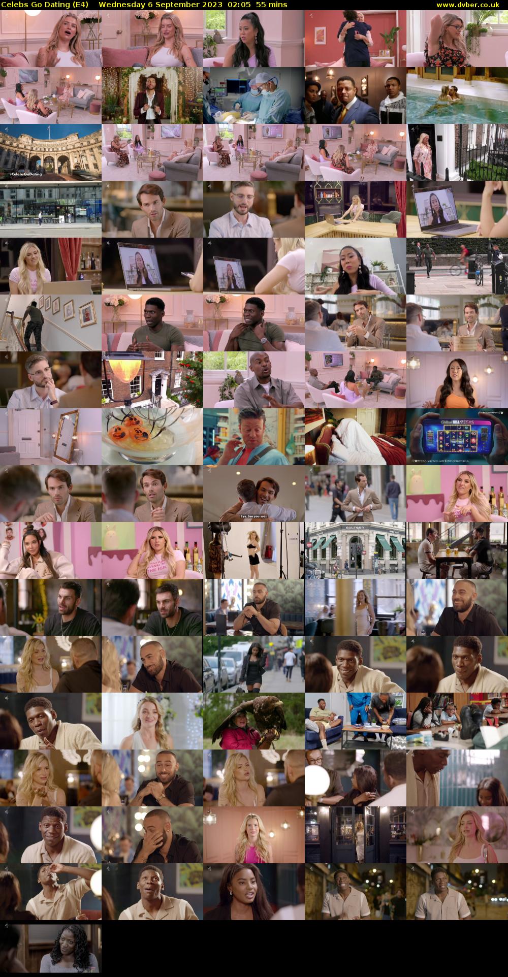 Celebs Go Dating (E4) Wednesday 6 September 2023 02:05 - 03:00