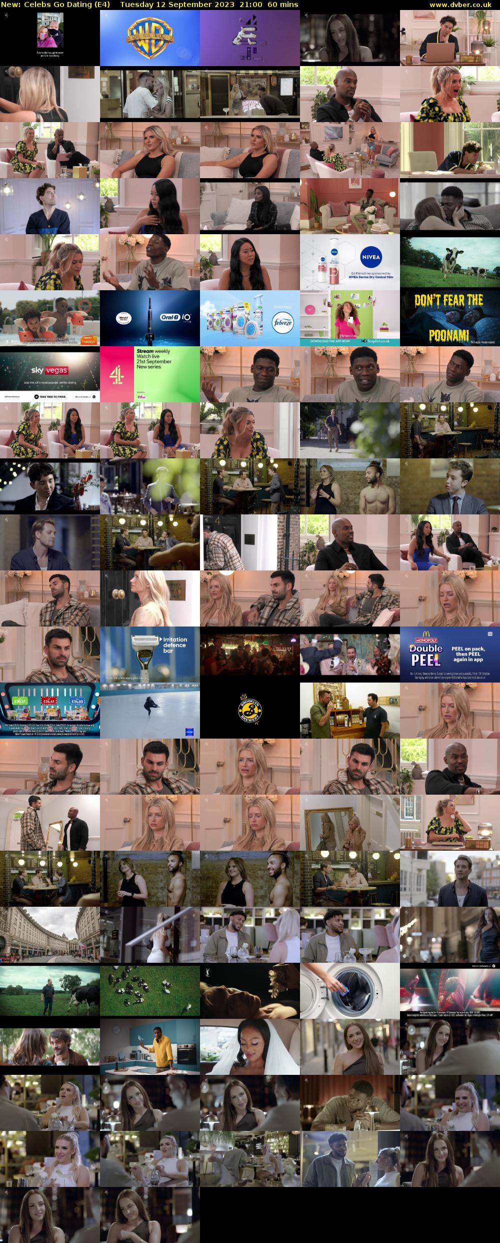Celebs Go Dating (E4) Tuesday 12 September 2023 21:00 - 22:00