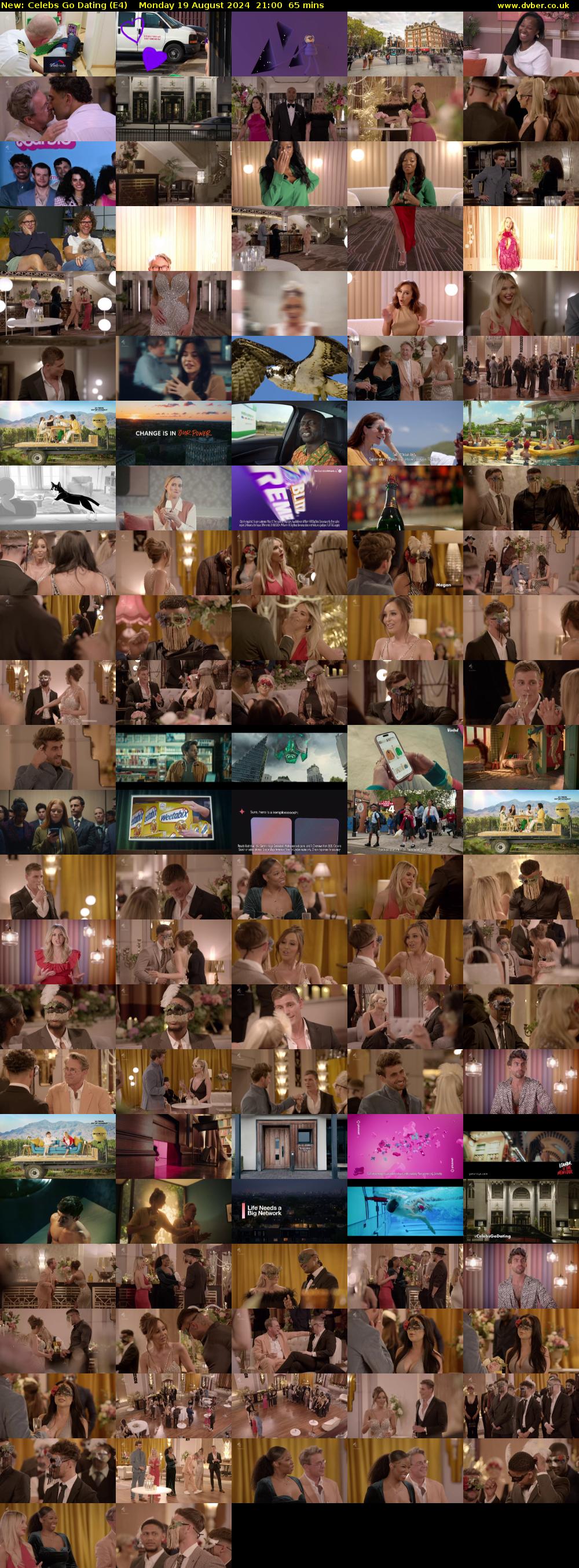 Celebs Go Dating (E4) Monday 19 August 2024 21:00 - 22:05