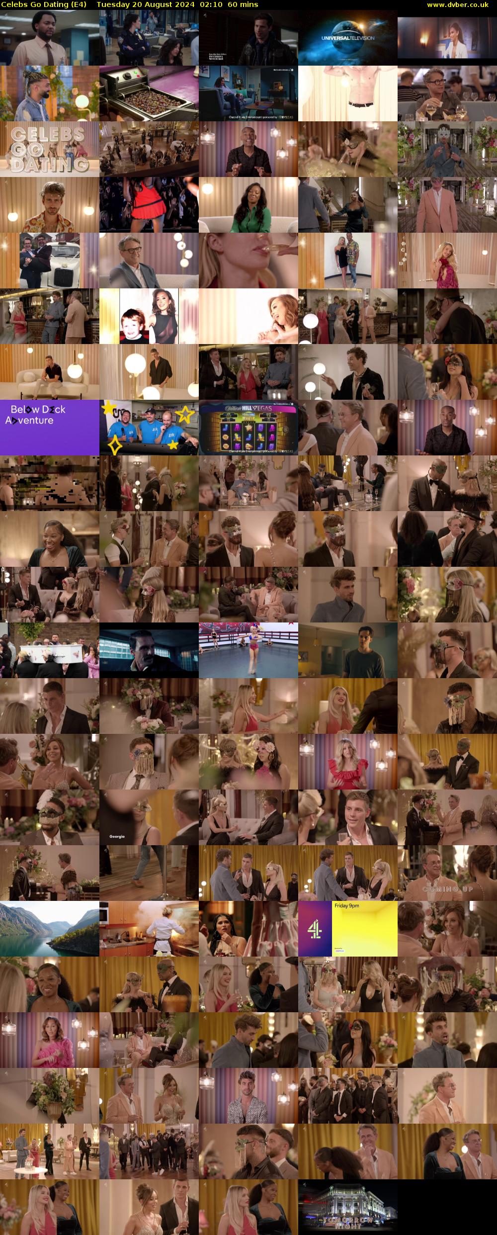 Celebs Go Dating (E4) Tuesday 20 August 2024 02:10 - 03:10