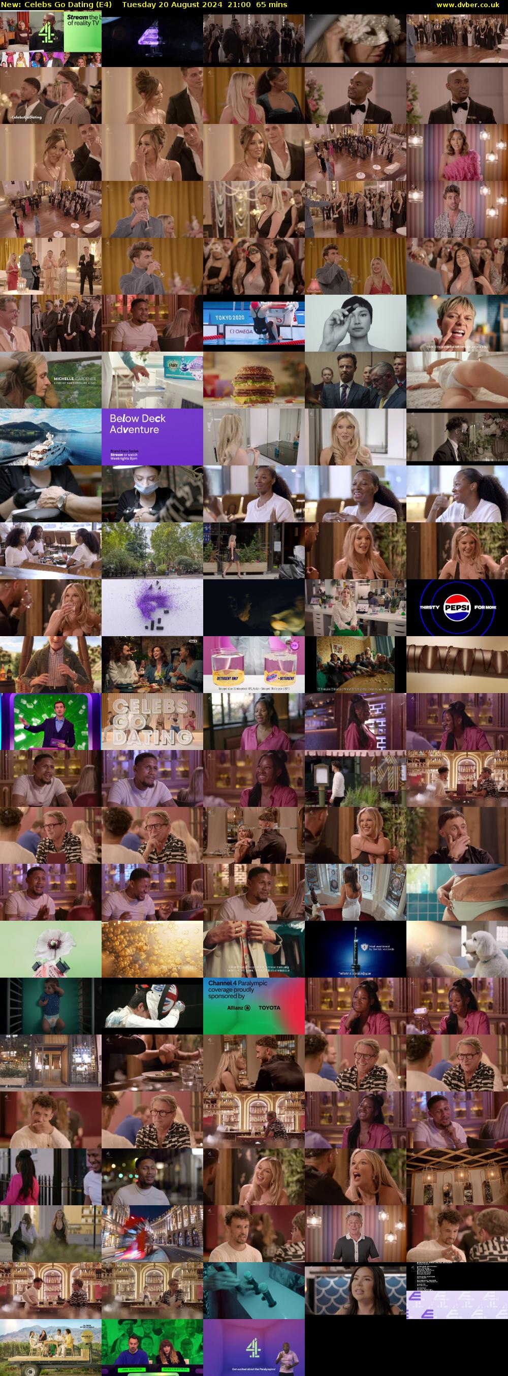 Celebs Go Dating (E4) Tuesday 20 August 2024 21:00 - 22:05
