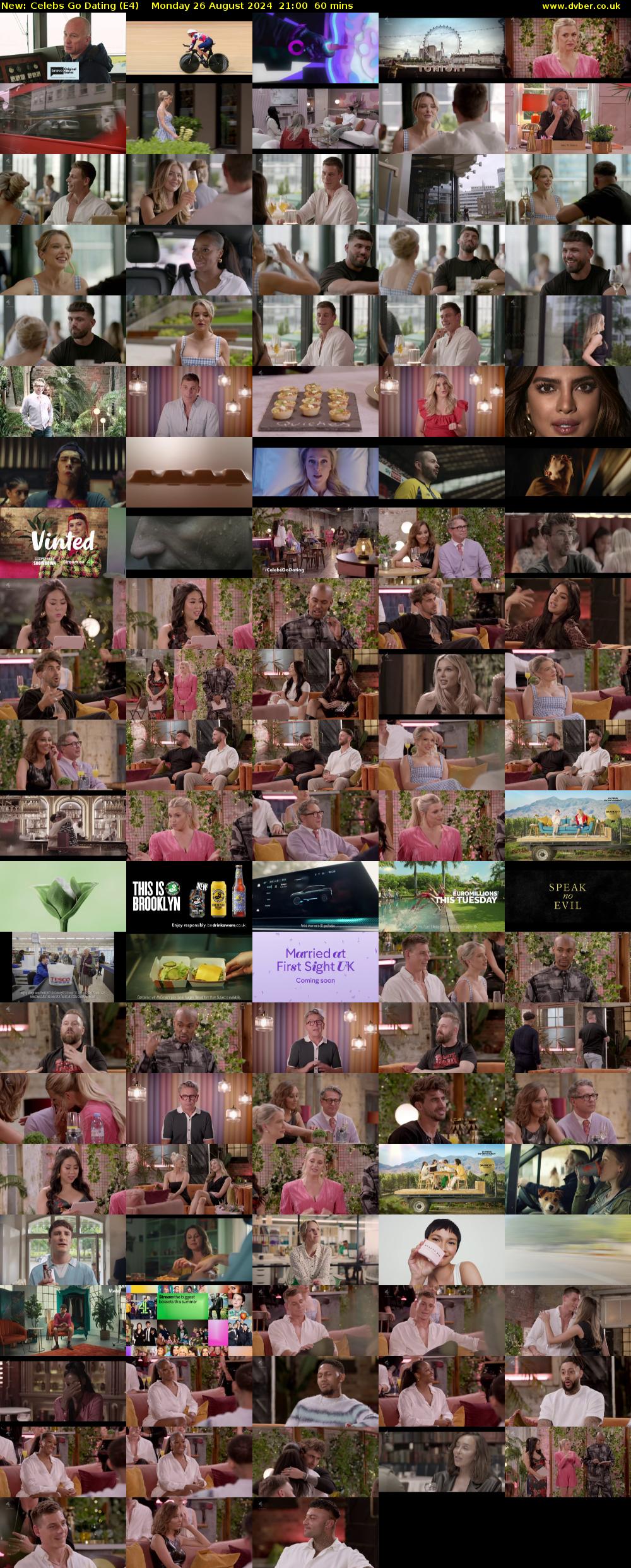 Celebs Go Dating (E4) Monday 26 August 2024 21:00 - 22:00