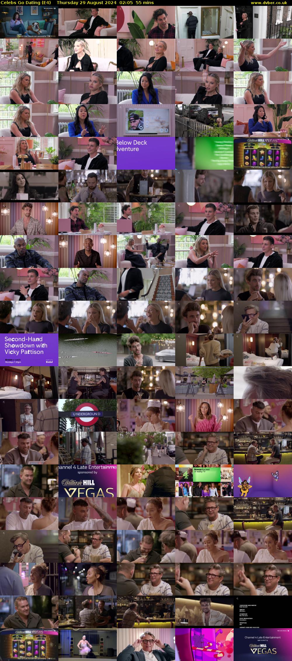 Celebs Go Dating (E4) Thursday 29 August 2024 02:05 - 03:00