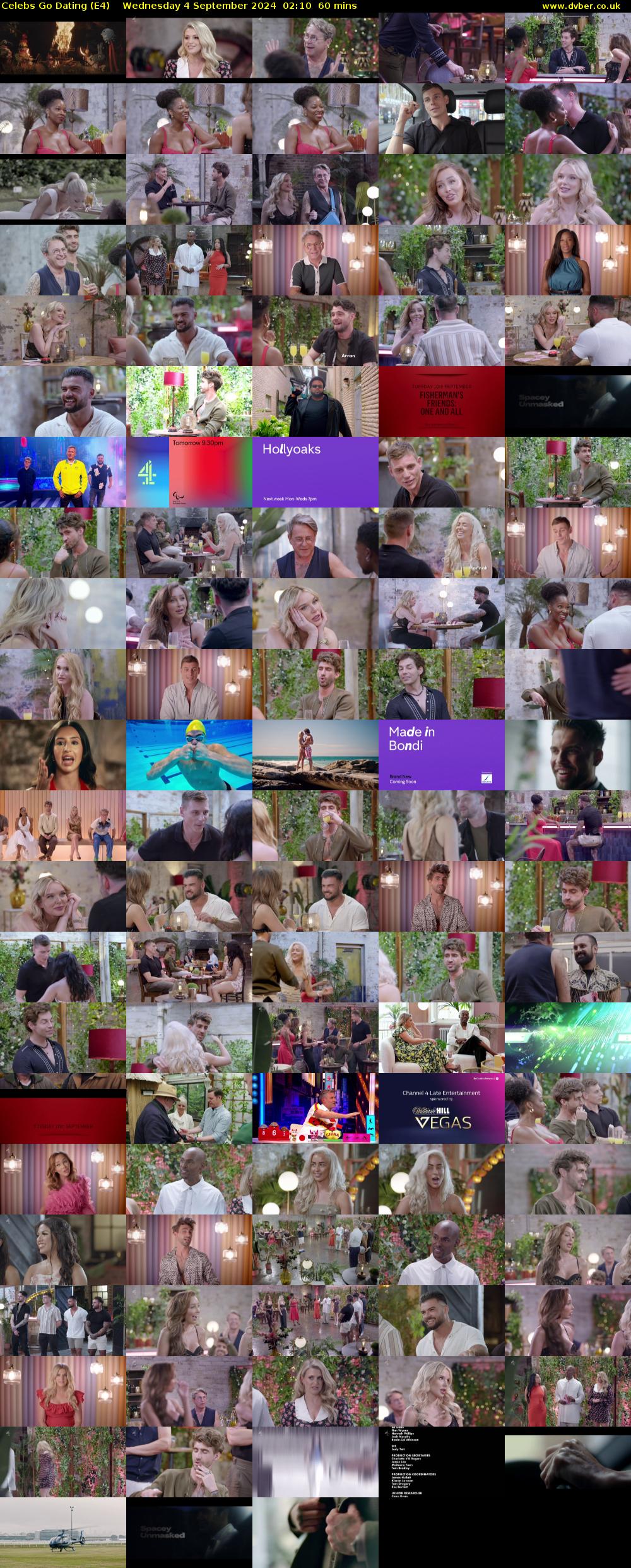 Celebs Go Dating (E4) Wednesday 4 September 2024 02:10 - 03:10