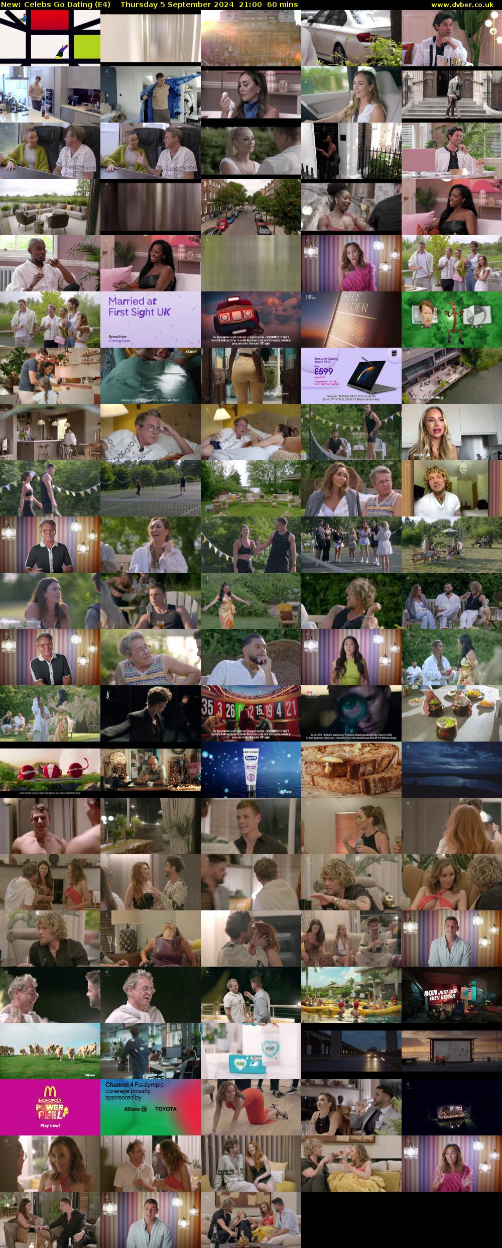 Celebs Go Dating (E4) Thursday 5 September 2024 21:00 - 22:00
