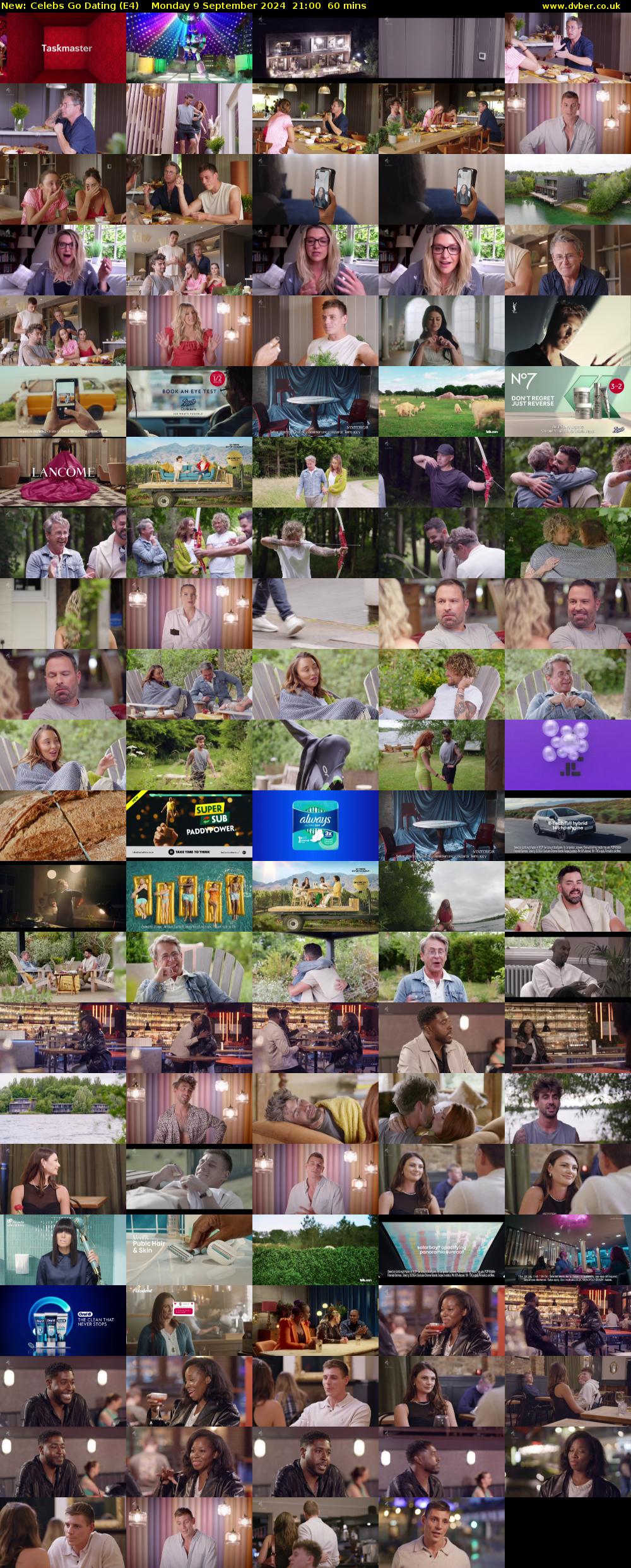 Celebs Go Dating (E4) Monday 9 September 2024 21:00 - 22:00