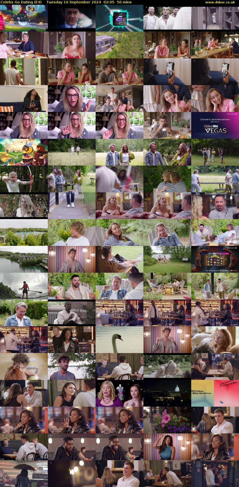 Celebs Go Dating (E4) Tuesday 10 September 2024 02:05 - 02:55