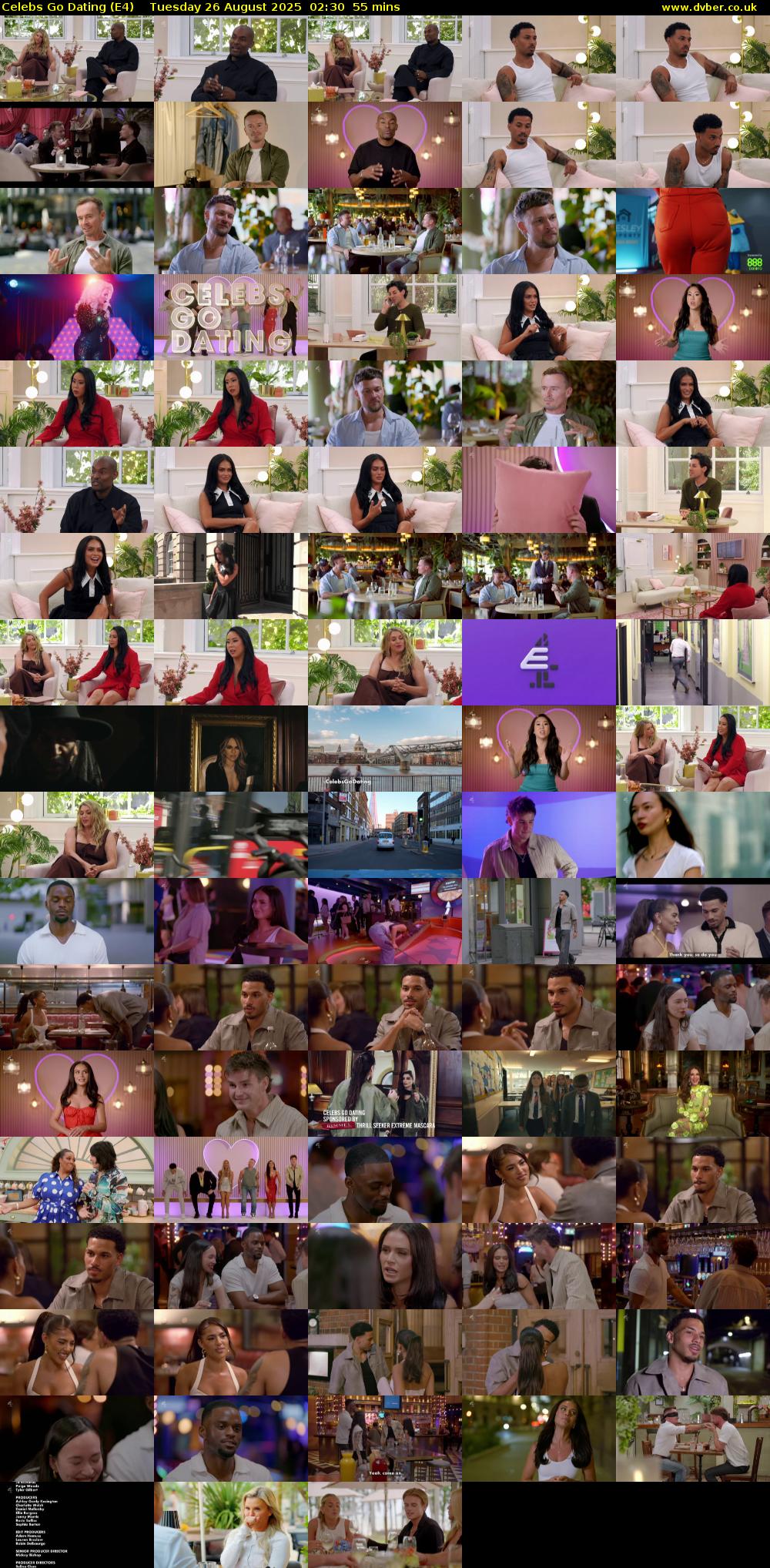 Celebs Go Dating (E4) Tuesday 26 August 2025 02:30 - 03:25